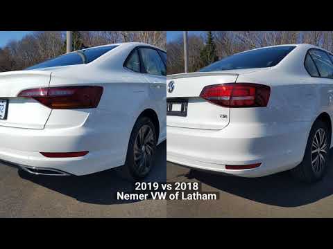 VW Jetta 2019 vs 2018 Jetta Side By Side Comparison
