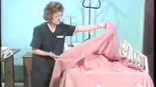 Lesson 22 CNA Training - Bed Making Part2