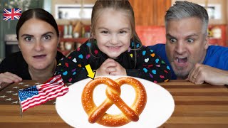 Brits Try To Make American Pretzels for the first time!