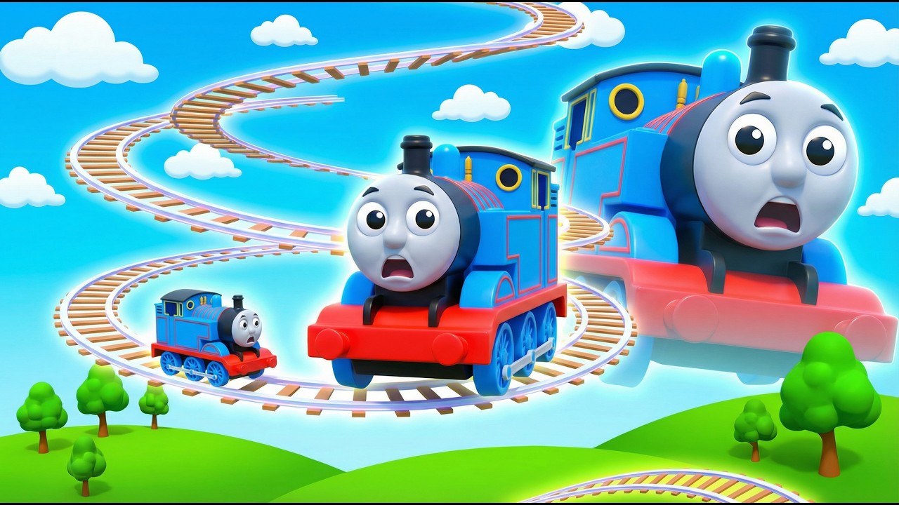 Thomas That Wouldn’t Stop Multiplying… A Crazy Sky Adventure! 🚂😱