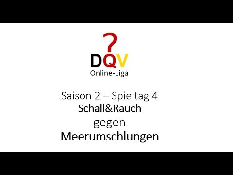DQV Online-Liga Saison 2 - Match of the Week Spieltag 4