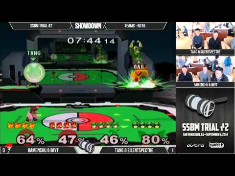 SSBM Trial #2 - Teams: Ro16 - RamenChu & Imyt vs Tang & SilentSpectre