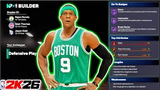 Best *PRIME* RAJON RONDO Build in NBA 2K26