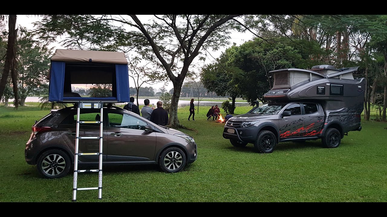 Matéria Auto Esporte - De motorhomes a casas de teto como dormir no carro - Barracas Campings World