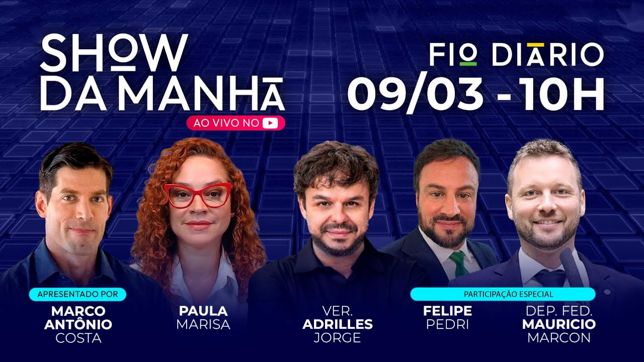 SHOW DA MANHÃ - ESCÂNDALO MASTER: A NOVA ESTRATÉGIA DA OPOSIÇÃO - 09/03/2026