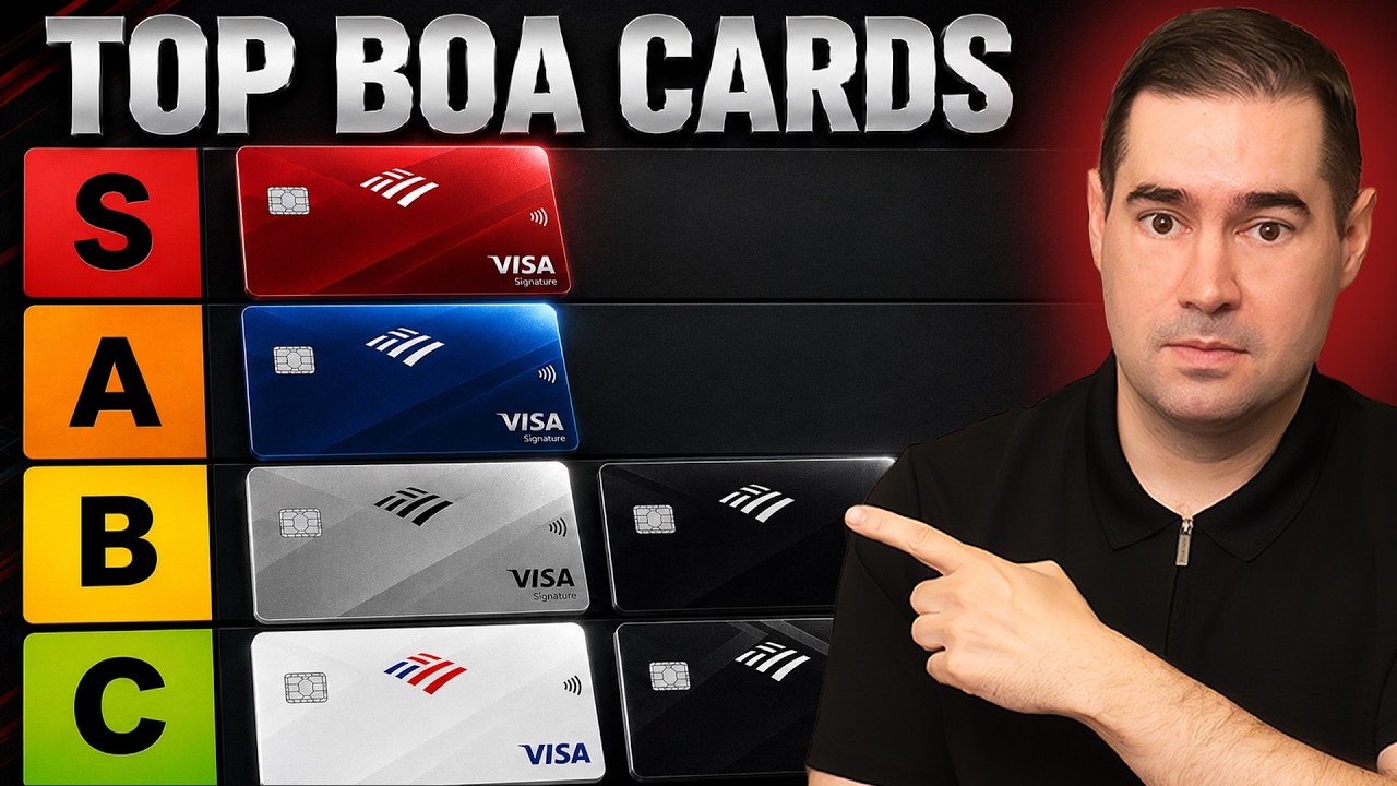 Best Bank of America Credit Cards — All 6 Ranked !