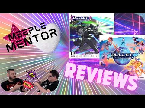 Anime Assassins ? Bullet♡ | Bullet★ ? Meeple Mentor Reviews
