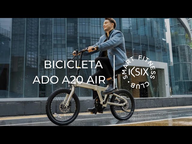 Bicicletta elettrica pieghevole Xiaomi ADO A20 Air 20" Bianca video