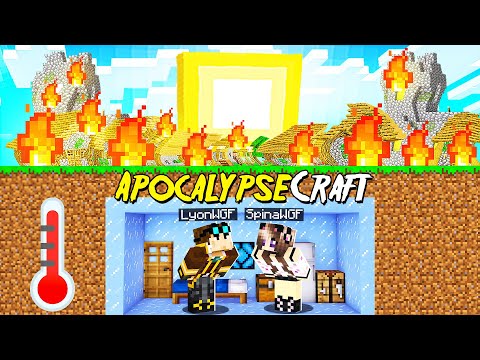 SOPRAVVIVO alla FINE DEL MONDO su MINECRAFT!