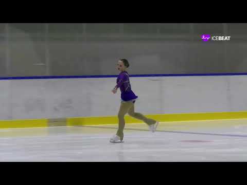 Kaunas Ice Spring Cup 2024 Beginners Young 2008 2010 Girls FS Raina ARBIDANE LAT