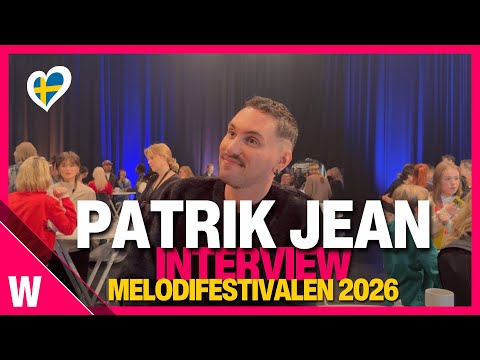 🇸🇪 Patrik Jean – „Dusk Till Dawn“ | Interview beim Melodifestivalen 2026 Artist Launch