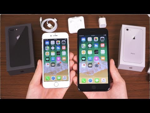 Apple iPhone 8 & 8 Plus Unboxing!