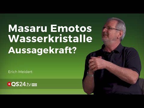 Are Masaru Emoto's water crystals meaningful? | NaturMedizin | QS24 Health Television