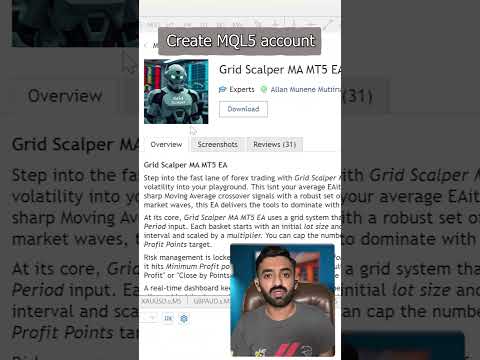 How to create an MQL5 account? | Trading Bot Lab