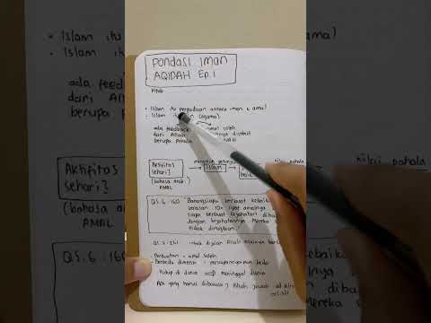 Catatan Ngaji “Mira Institute” • Eps 1 Bab Aqidah - Pondasi Iman