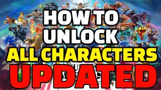 [UPDATED] How To Easily Unlock All Characters | Super Smash Bros Ultimate