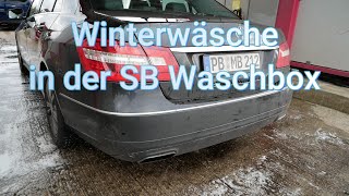 Winterwäsche in der SB Waschbox || Streusalz und Straßenschmutz schonend entfernen
