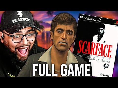 Playing The BEST Movie Crime Game | Scarface: The World is Yours | Full Game