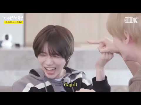 [TXT UPDATE] Idol Human Theater | soobin rapping in the middle of arguing is always funny to me