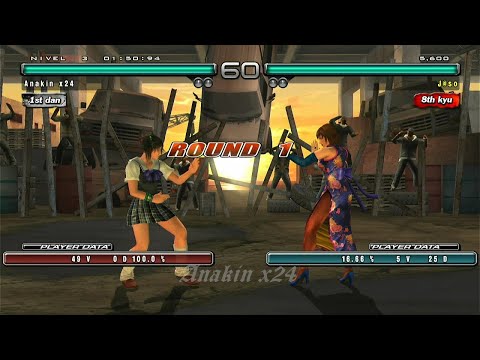 139_6 Xiaoyu vs Anna Willians Ryona - Tekken 5 Dark Resurrection PS3 HD 2023 ( Anakin x24 )