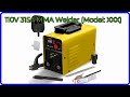 REVIEW 2026 110V 315A MMA Welder Model XXX ESSENTIAL Details