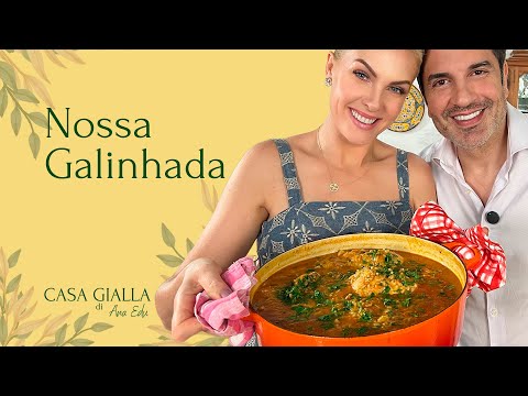 After promising to make a chicken stew, Edu made it for Ana 💛🍲 - Casa Gialla