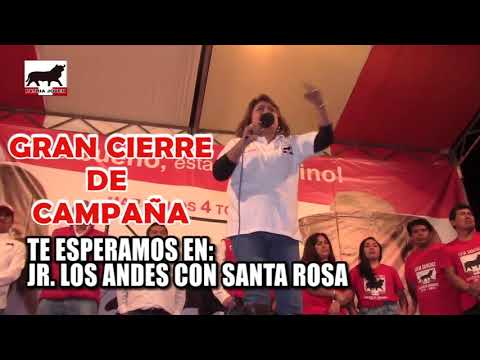 CIERRE DE CAMPAÑA DE PATRIA JOVEN LUNAHUANA
