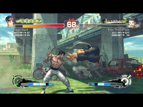 SSF4 AE Ranked Match: mago2dgod(Fei Long) vs Enzo TheOldType(makoto)