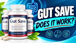 🔥 GUT SAVE SUPPLEMENT REVIEWS – GUT HEALTH & DIGESTION - DOES IT WORK?
