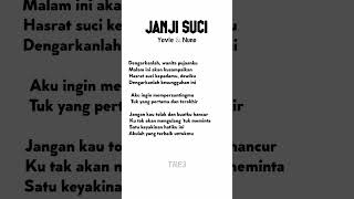 Lirik Lagu - Janji Suci (Yovie &amp; Nuno)