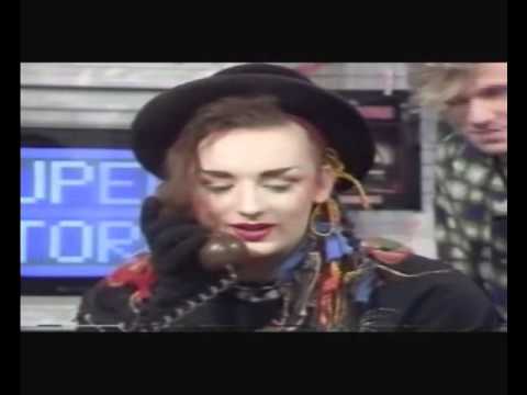 Culture Club on Saturday Superstore pt3 with 3 yr old  Natalie Casey
