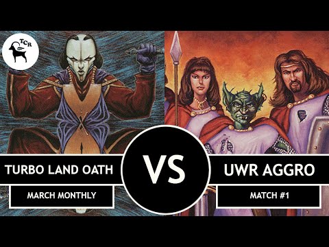 Turbo Land Oath vs UWR Aggro - Premodern Monthly Open March 2022 Match #1