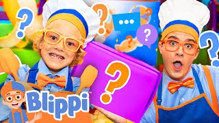 🥦 Blippi & Jude’s Mystery Food Challenge! 😋 What’s in the Box?