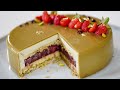 Strawberry Pistachio Entremet Bruno Albouze