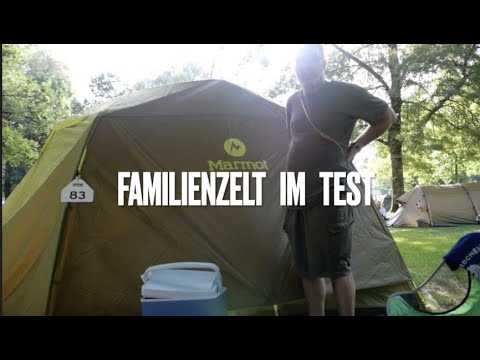 Kinder Outdoor Test: Familienzelt Marmot Limestone 6 getestet 🏕