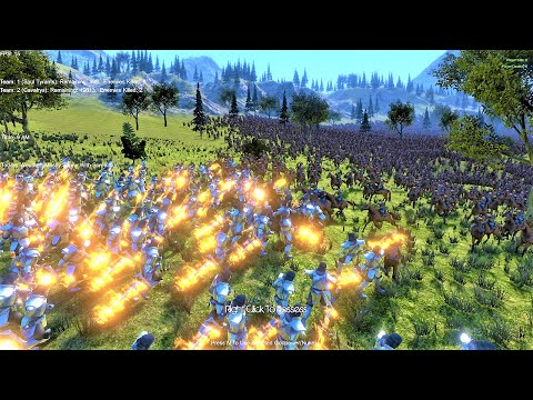 500 Soul Tyrants Vs 20K Medieval Cavalry Ultimate Epic Battle Simulator