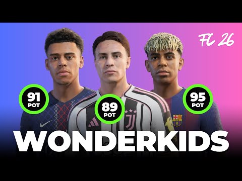 FC 26 | OLTRE 50 RAGAZZI PRODIGIO CON VOLTI VERI 🔥 POTENZIALE FOLLE! 🚀