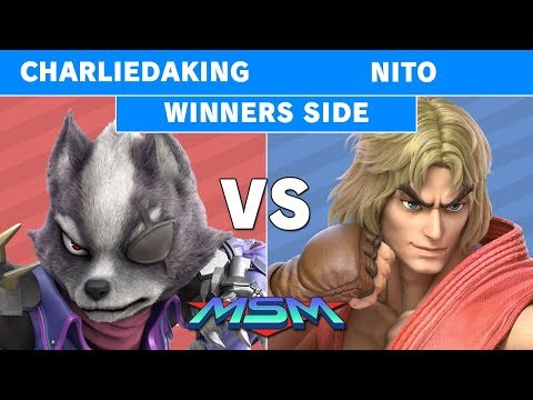 MSM 199 - Charliedaking (Wolf) vs Nito (Ken) Winners Pools - Smash Ultimate