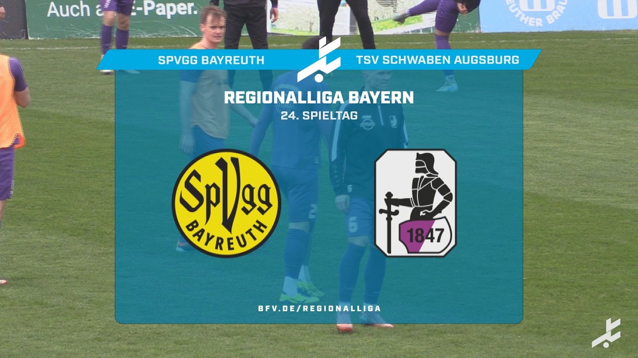 SpVgg Bayreuth vs TSV Schwaben Augsburg Highlights
