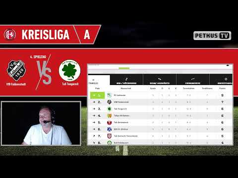 Kreisliga A - Lübbecke - 4. Spieltag | VfB Fabbenstedt vs. TuS Tengern II