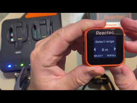 Reactec Proximity alarm system - changing the range of each Beacon (Supervisor level access)