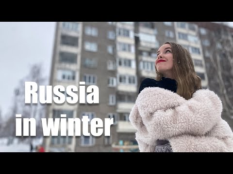 How Russians actually live in winter // Izhevsk, Russia
