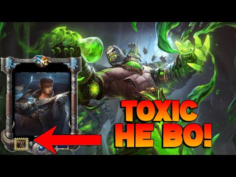 TOXIC HE BO SKIN VS 25 STAR LOKI IS A TOXIC OVERLOAD!!! - Masters Ranked Duel - SMITE