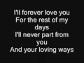 johnny ace pledging my love lyrics (christine ...