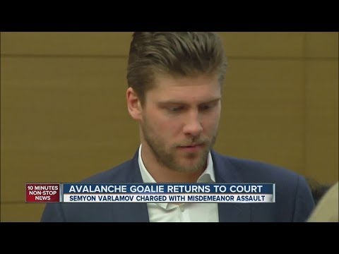 Avalanche goalie returns to court