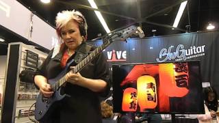 Jennifer Batten Fantastic NAMM Show 2017