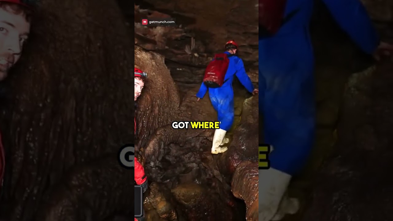 Deep Cave Exploration  Rock Pee Adventure #shortsvideo #funny #memes