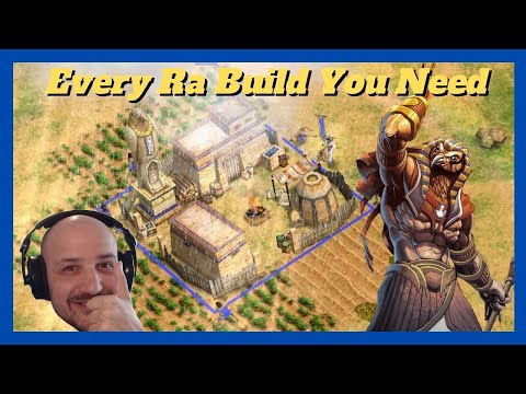 Every Ra Build You Need | 4 Minute Series (Plus a little) #aom #ageofempires