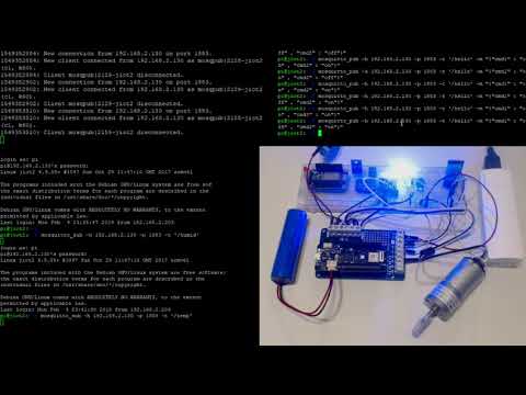 MKR1010 MQTT control  MKR Relay Board