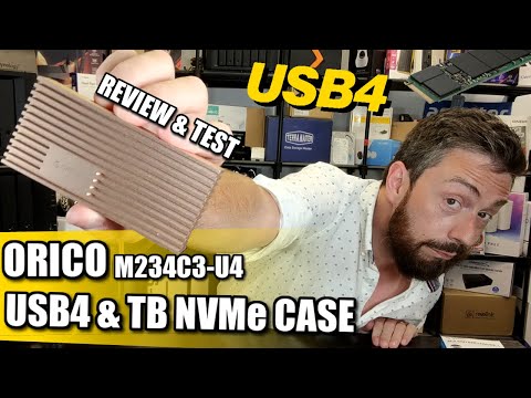 Orico M.2 aliuminis 20 Gbps video